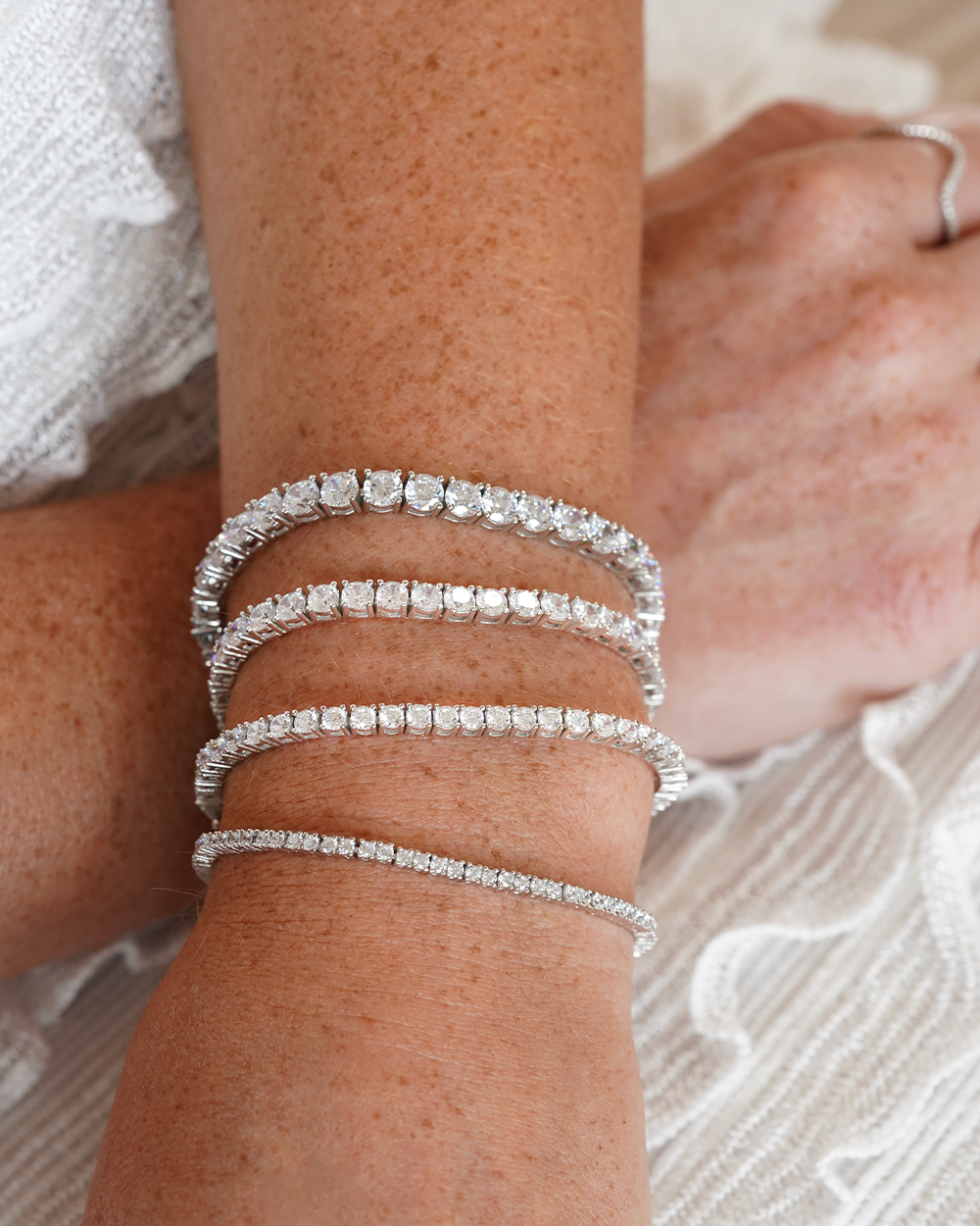 Pulseira Riviera Timeless 4mm