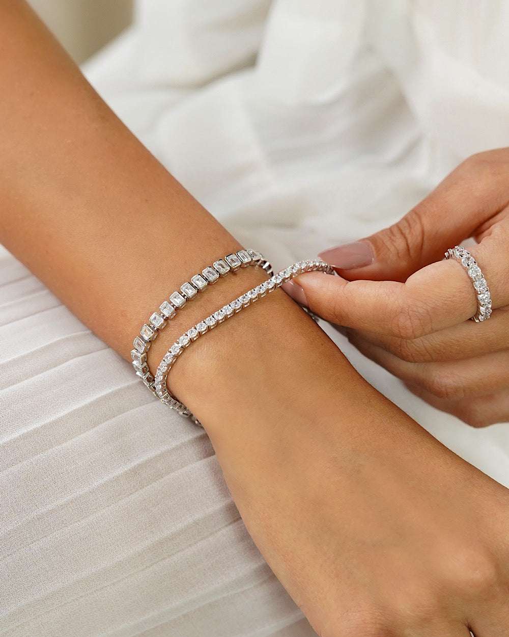 Pulseira Riviera Baguetes Luxo