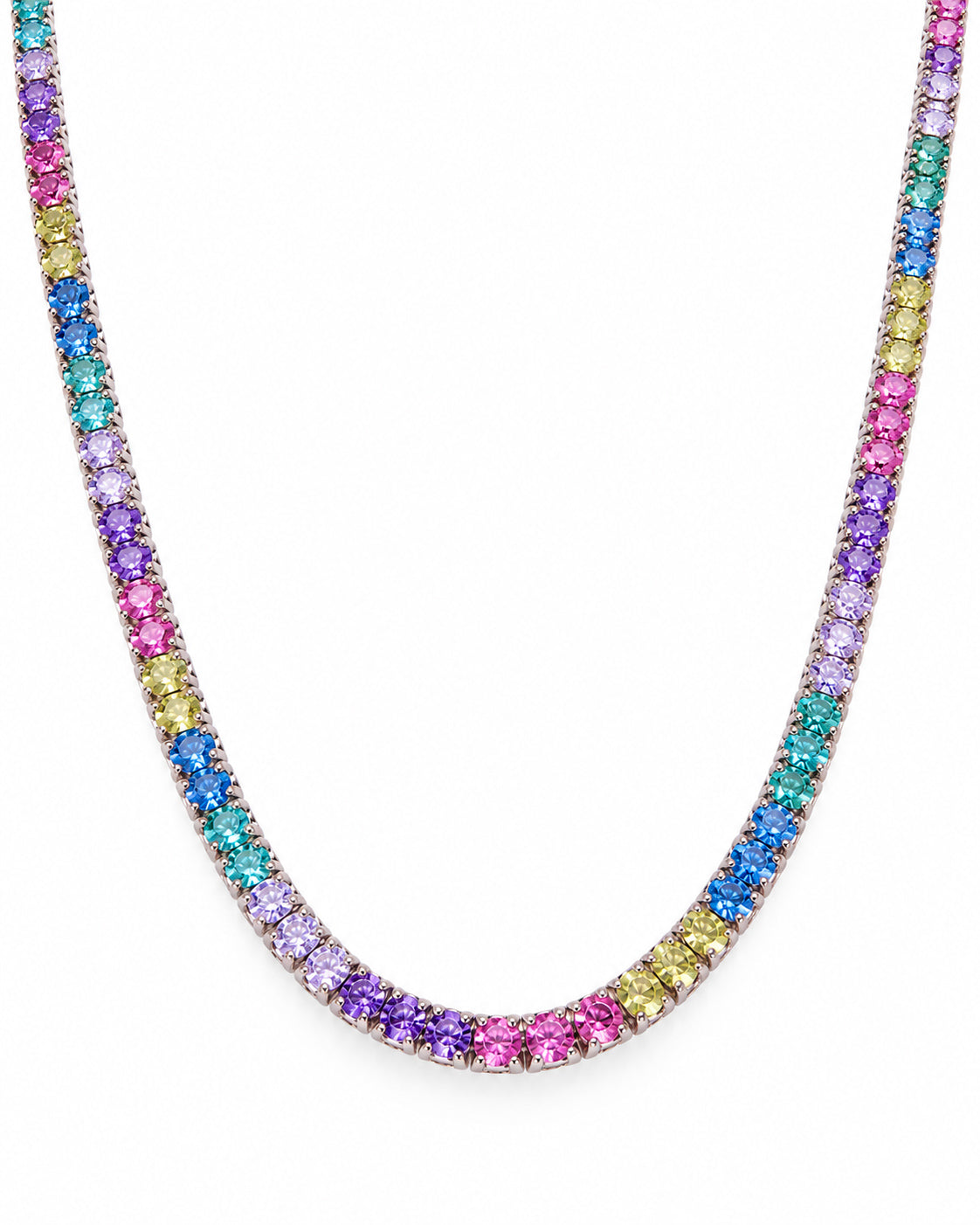 Colar Riviera Rainbow Candy Luxo