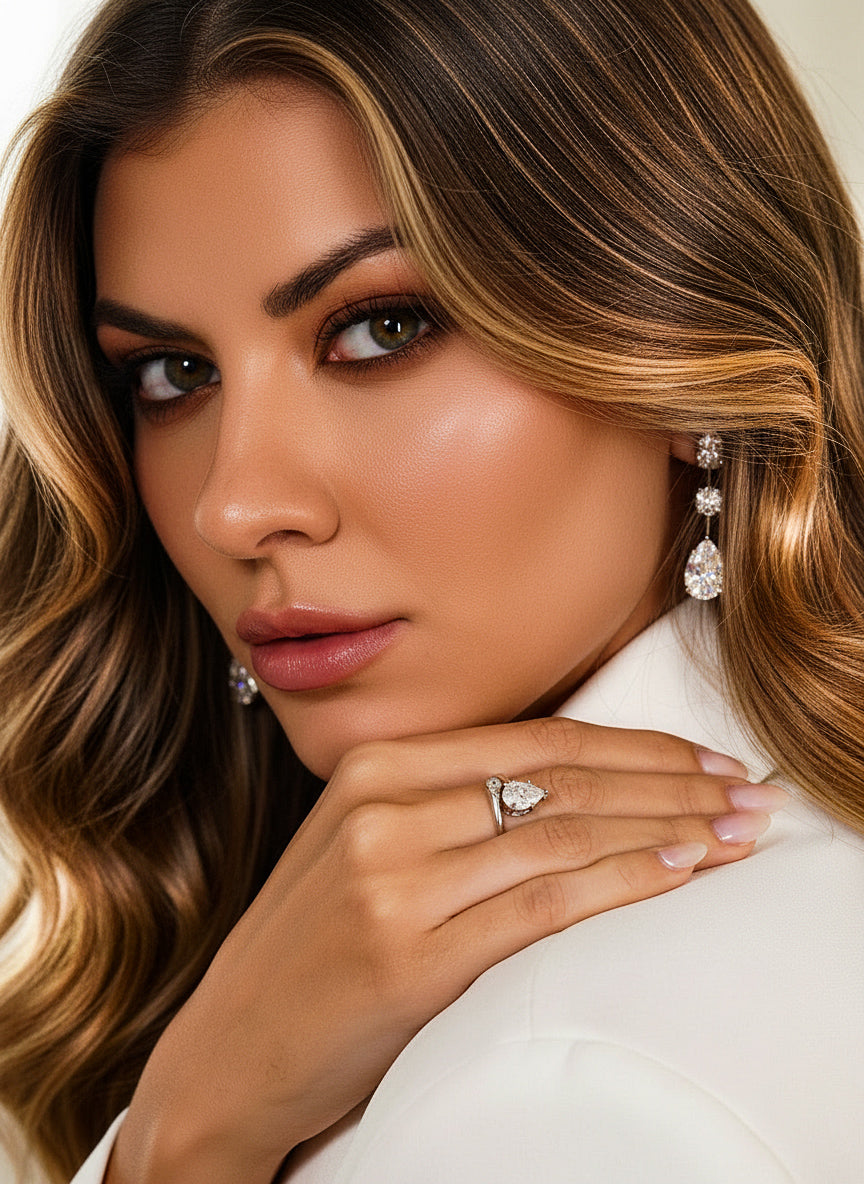 Brinco Nahara Moissanite 8ct