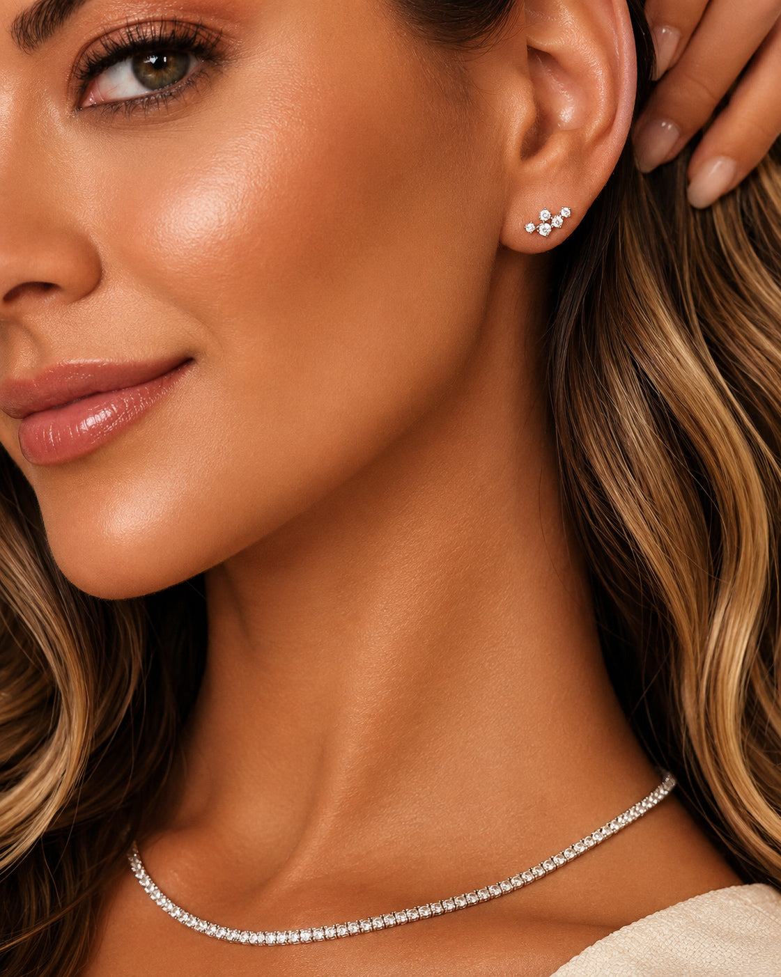 Brinco Multi Shine Moissanite