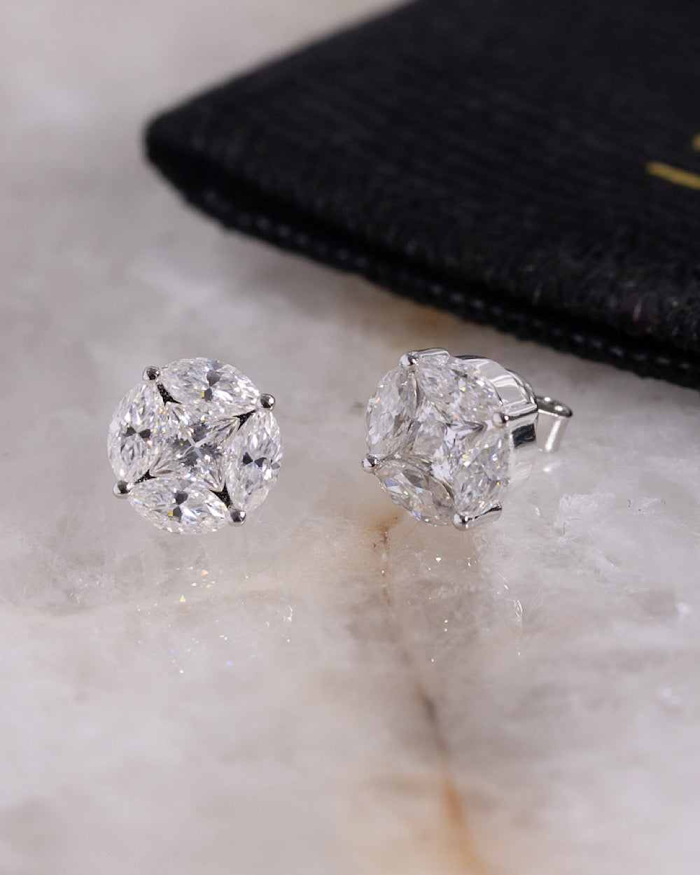 Brinco Moissanite Illusion
