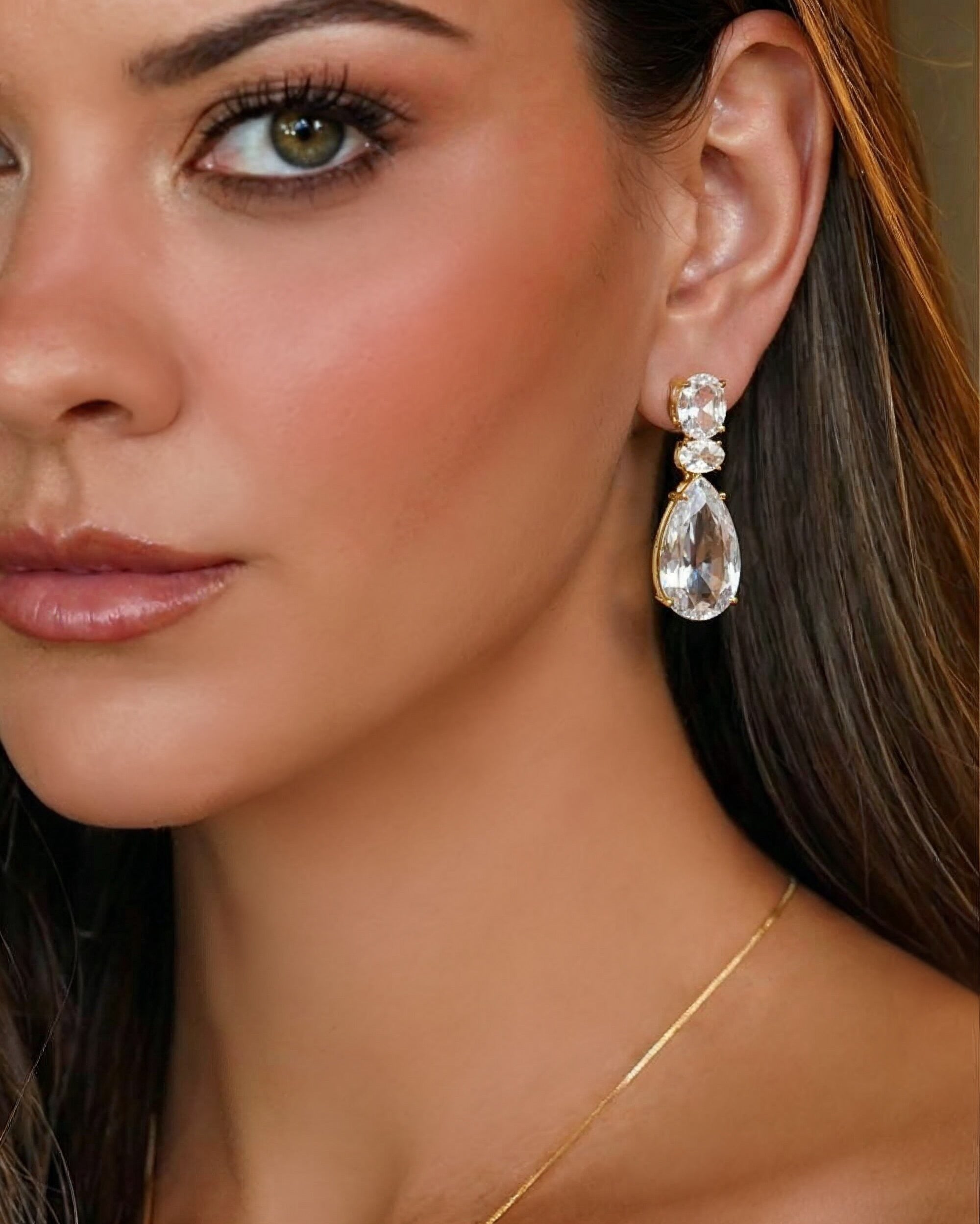 Brinco Indrya Crystals