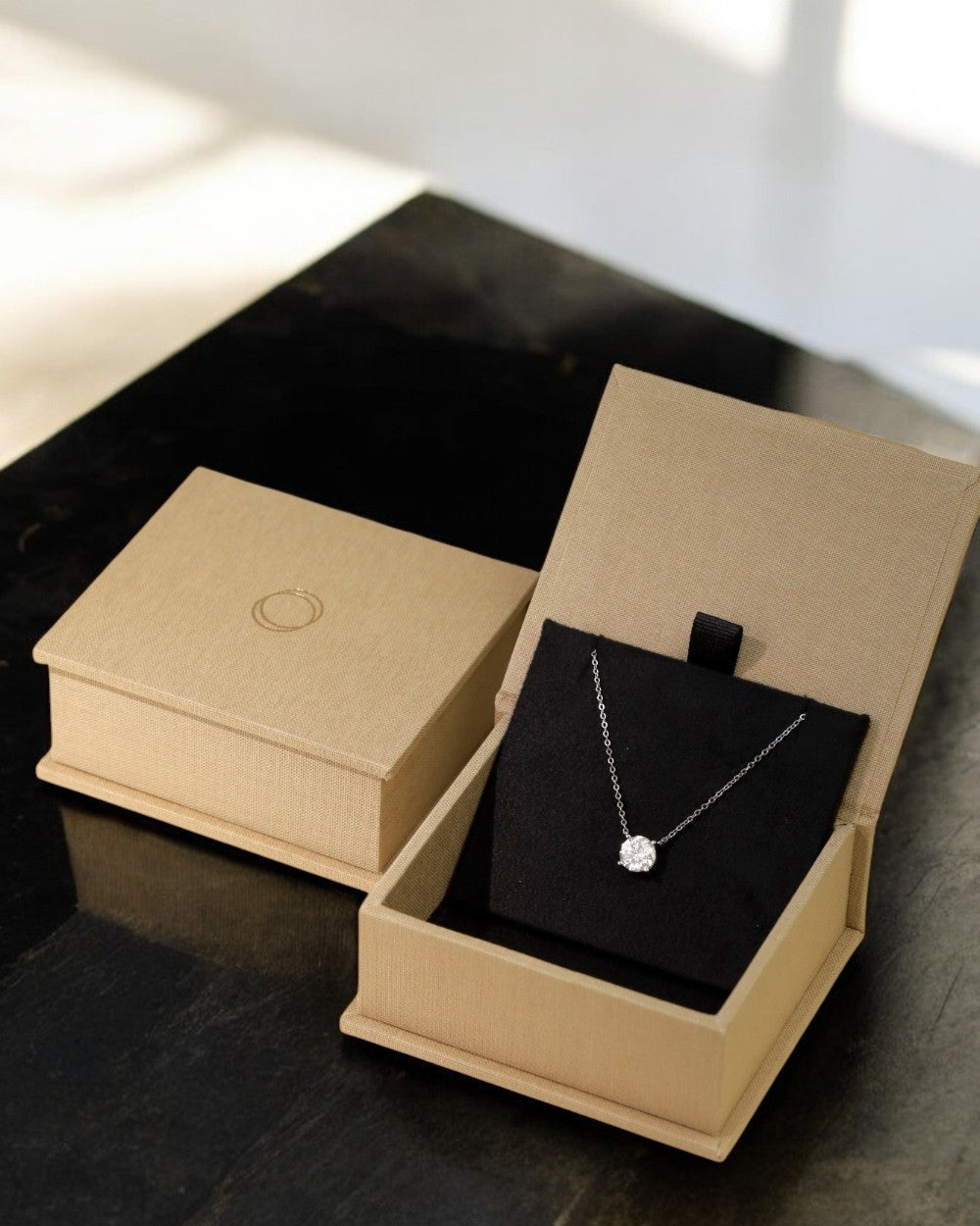 Colar Ponto de Luz Moissanite Classic 1ct