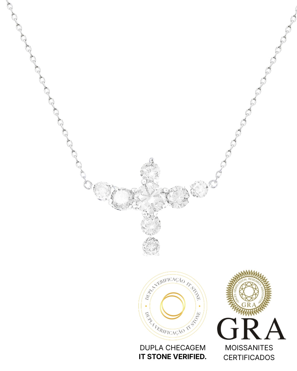 Colar Sanctus Moissanite