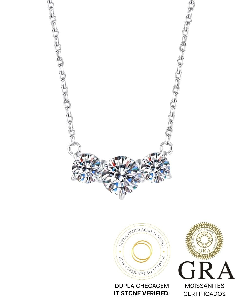 Colar Ultimate Glow Moissanites