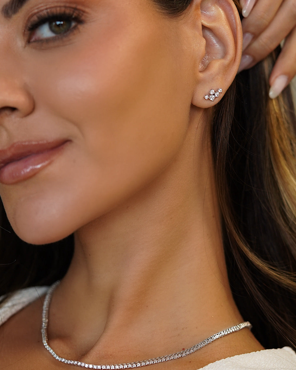 Brinco Multi Shine Moissanite