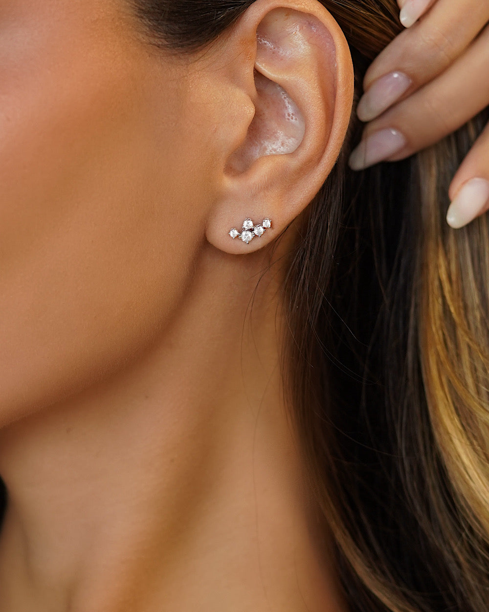 Brinco Multi Shine Moissanite