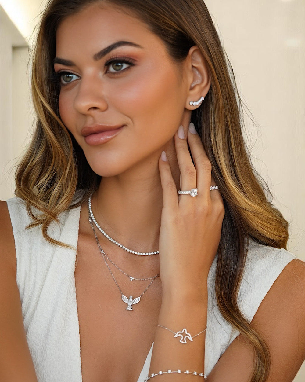Ear Cuff Eternity Round