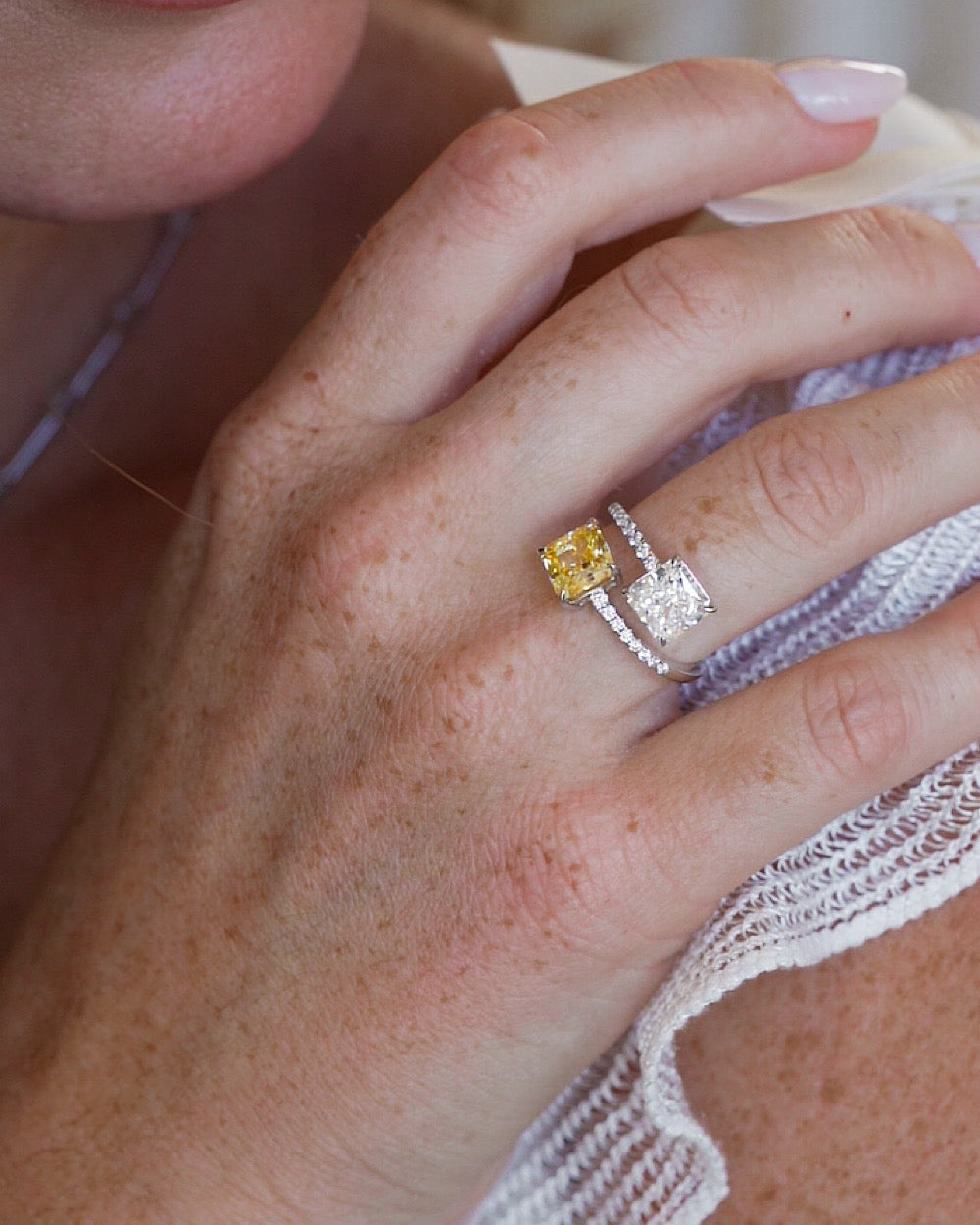 Anel Open Luxury Citrino