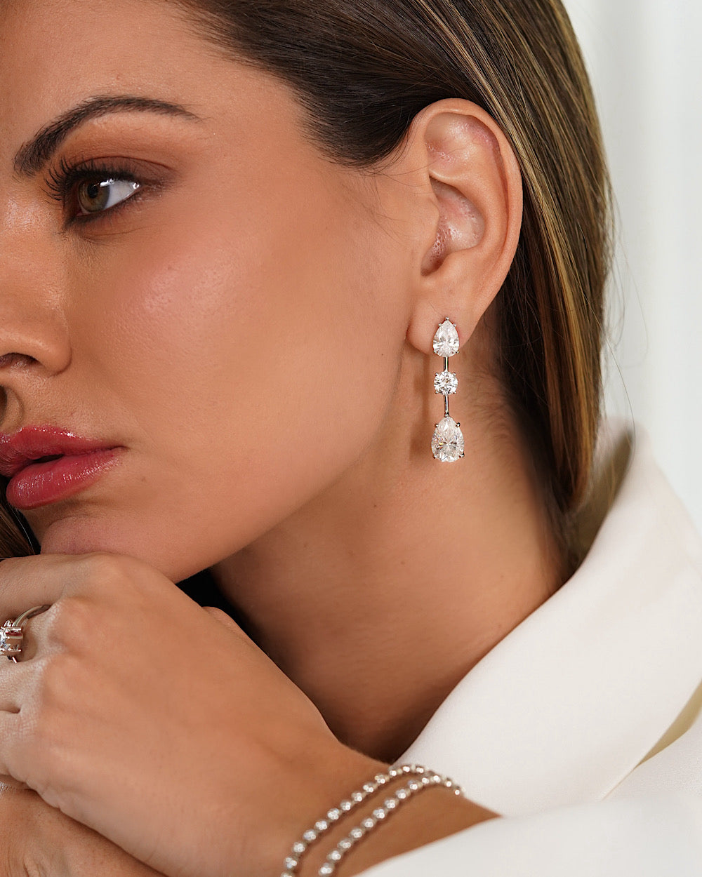 Brinco Nahara Moissanite 8ct