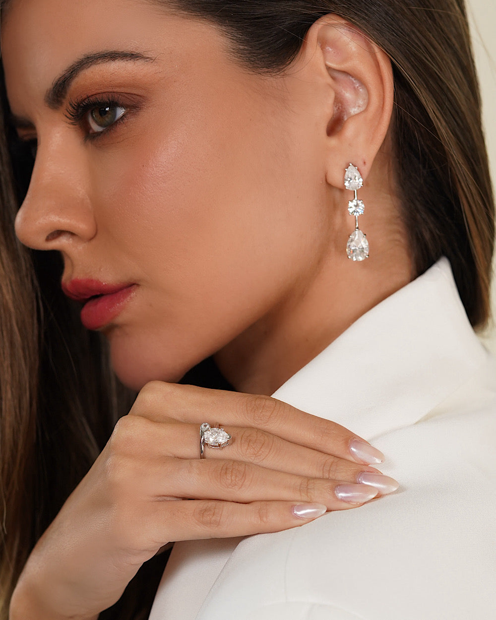 Brinco Nahara Moissanite 8ct