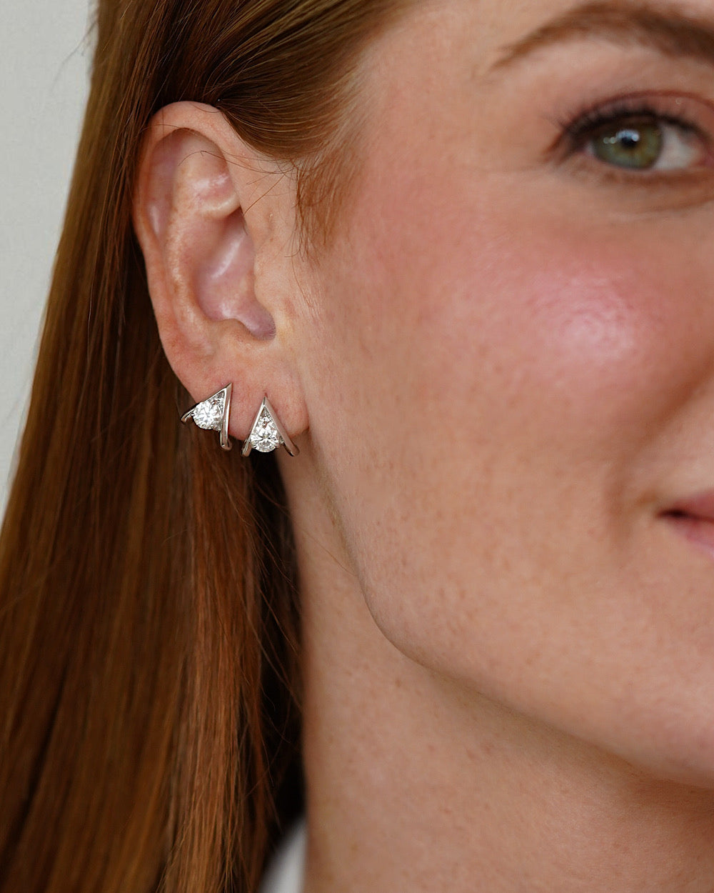 Brinco New Hyde Moissanite