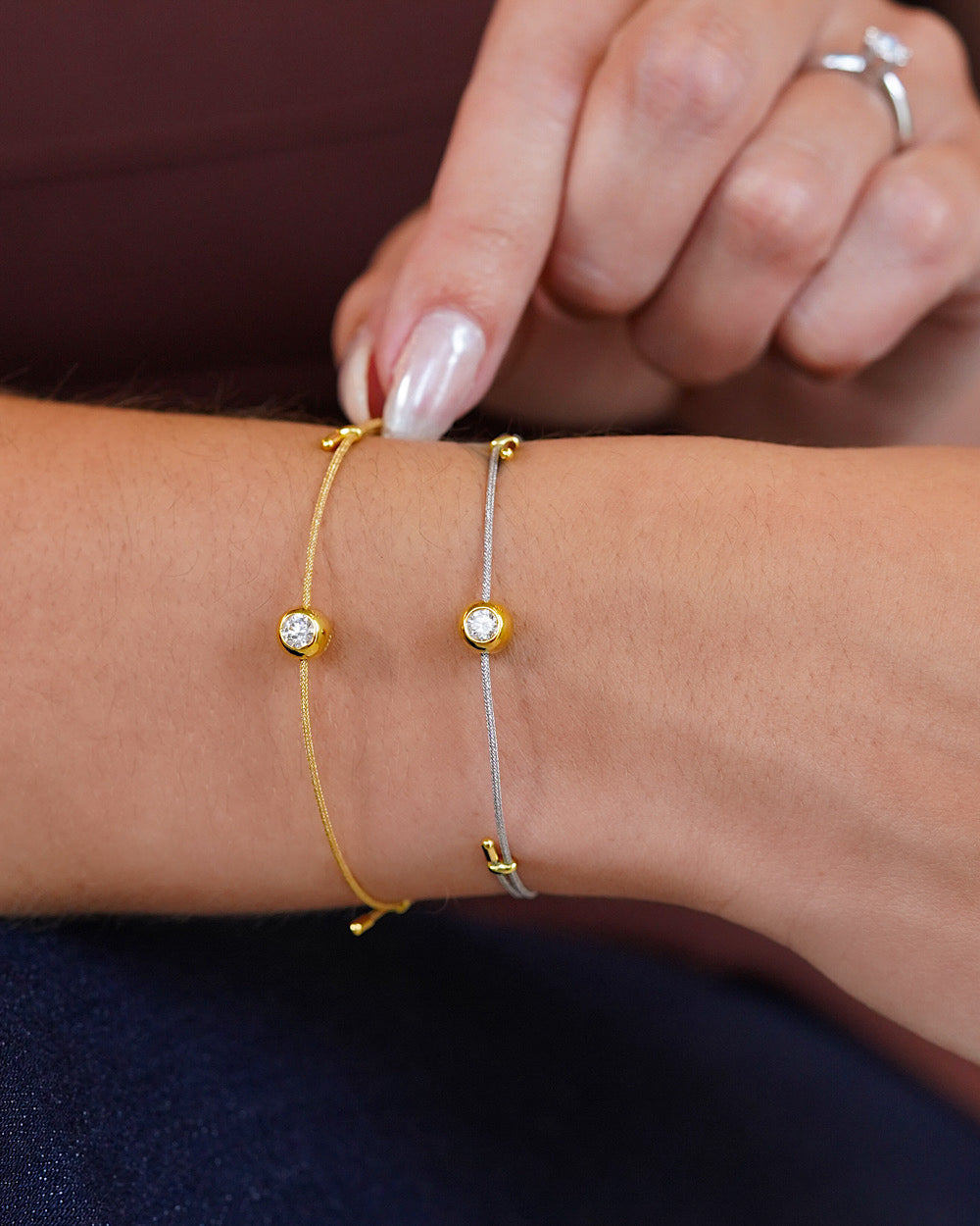 Pulseira Erie Moissanite Gold