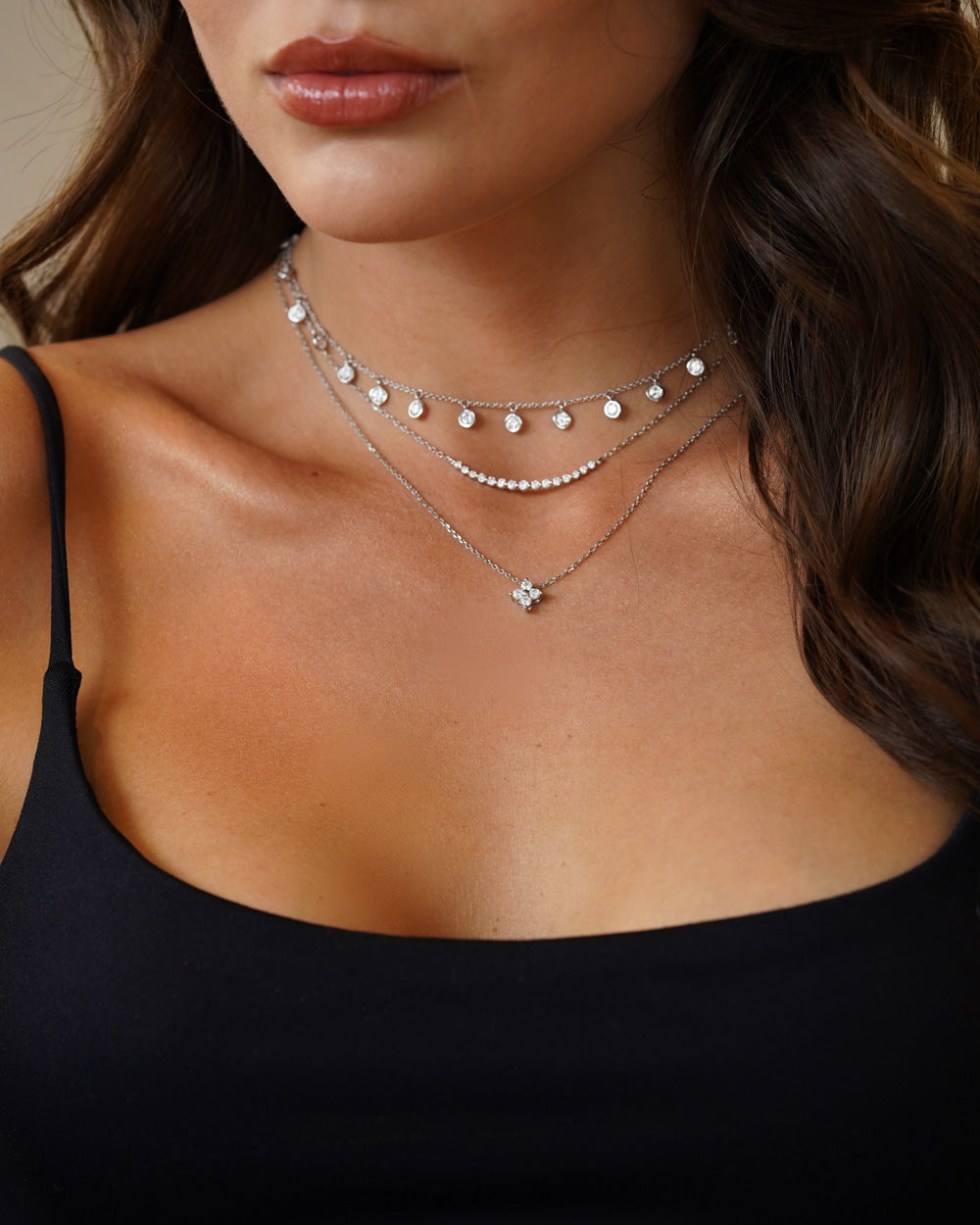 Choker Pontos de Luz Luxo