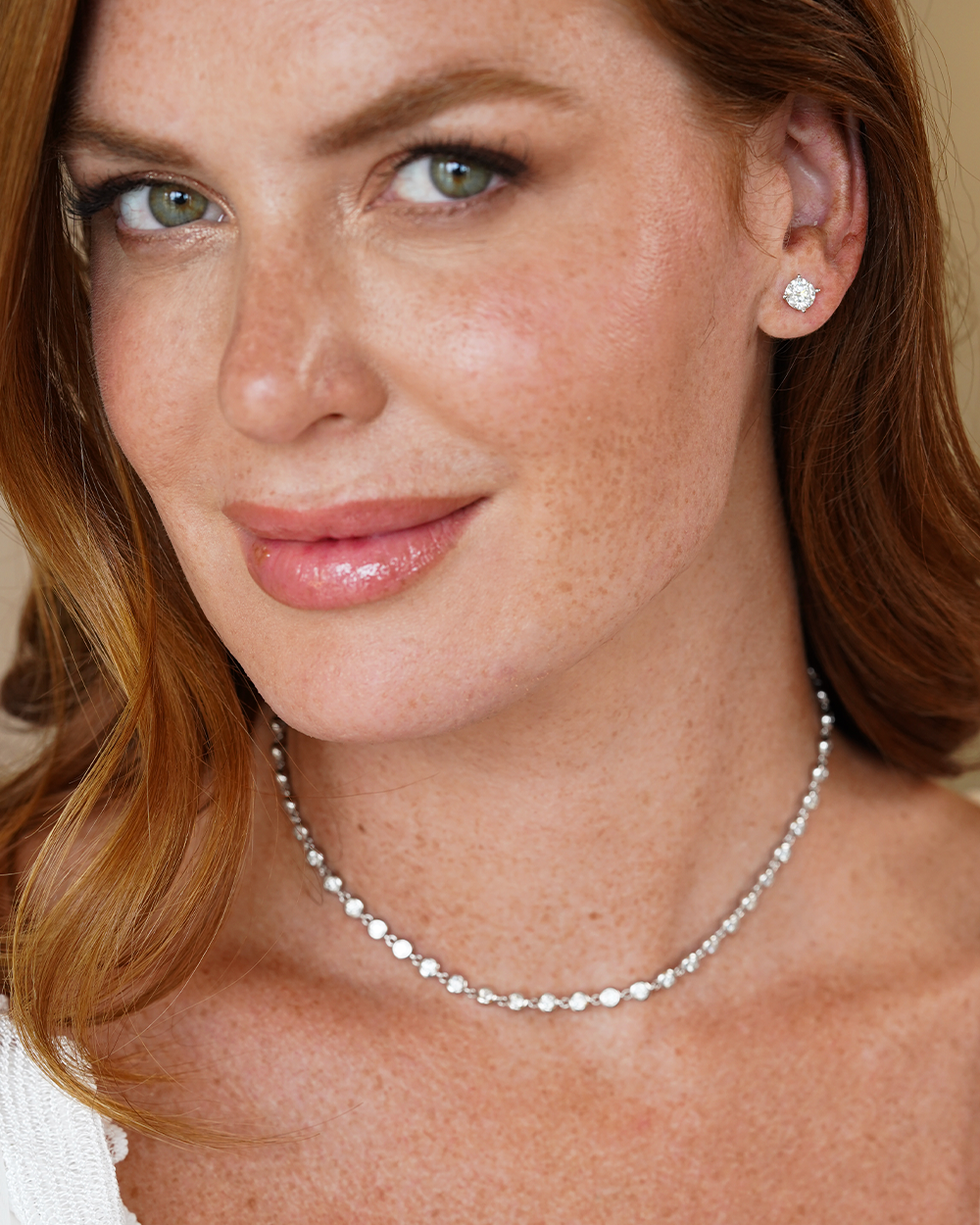 Brinco Solitário Clássico Moissanite Luxo 1ct