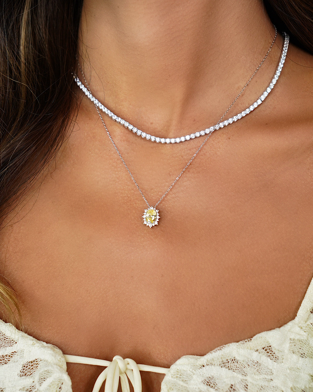 Colar Mia Fancy Yellow