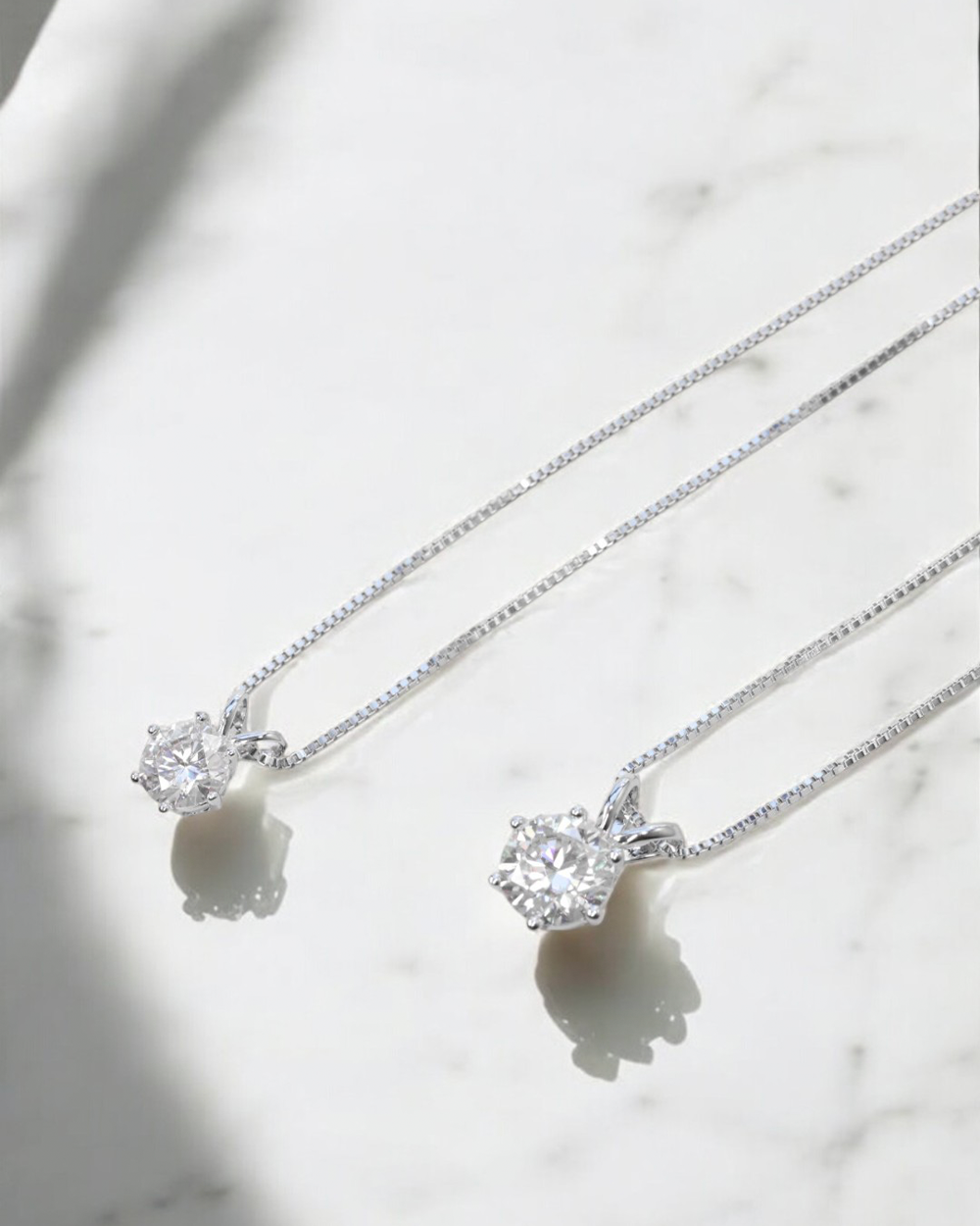 Colar New Ponto de Luz Moissanite 2ct