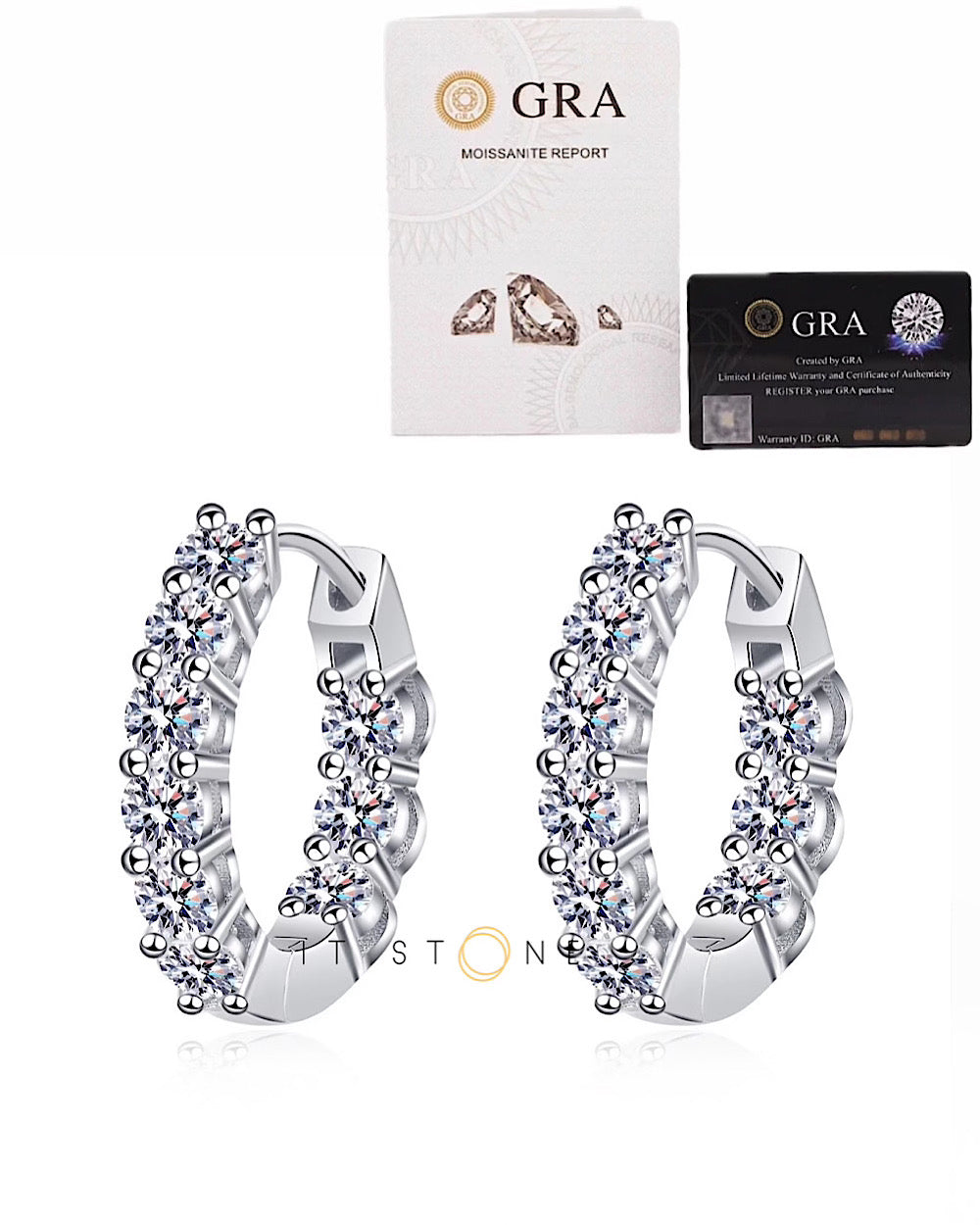 Argola New Heaven Moissanite