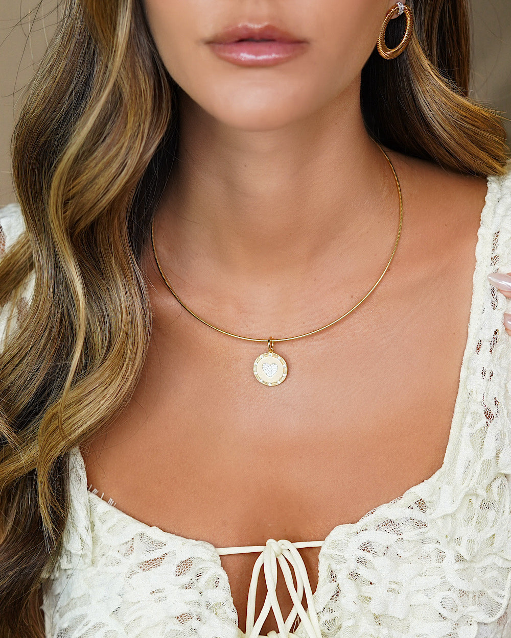 Pingente Luxury Sparkle Heart