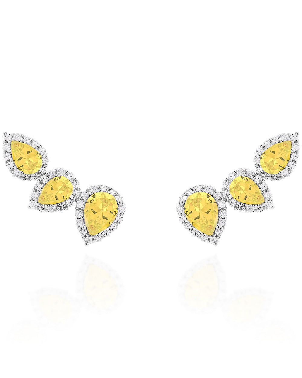 Ear Cuff Little J-Lo Fancy Yelloow