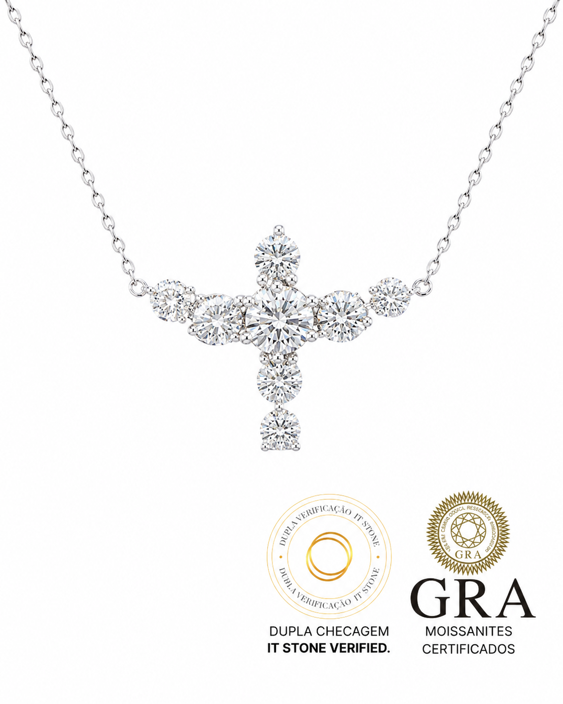 Colar Sanctus Moissanite