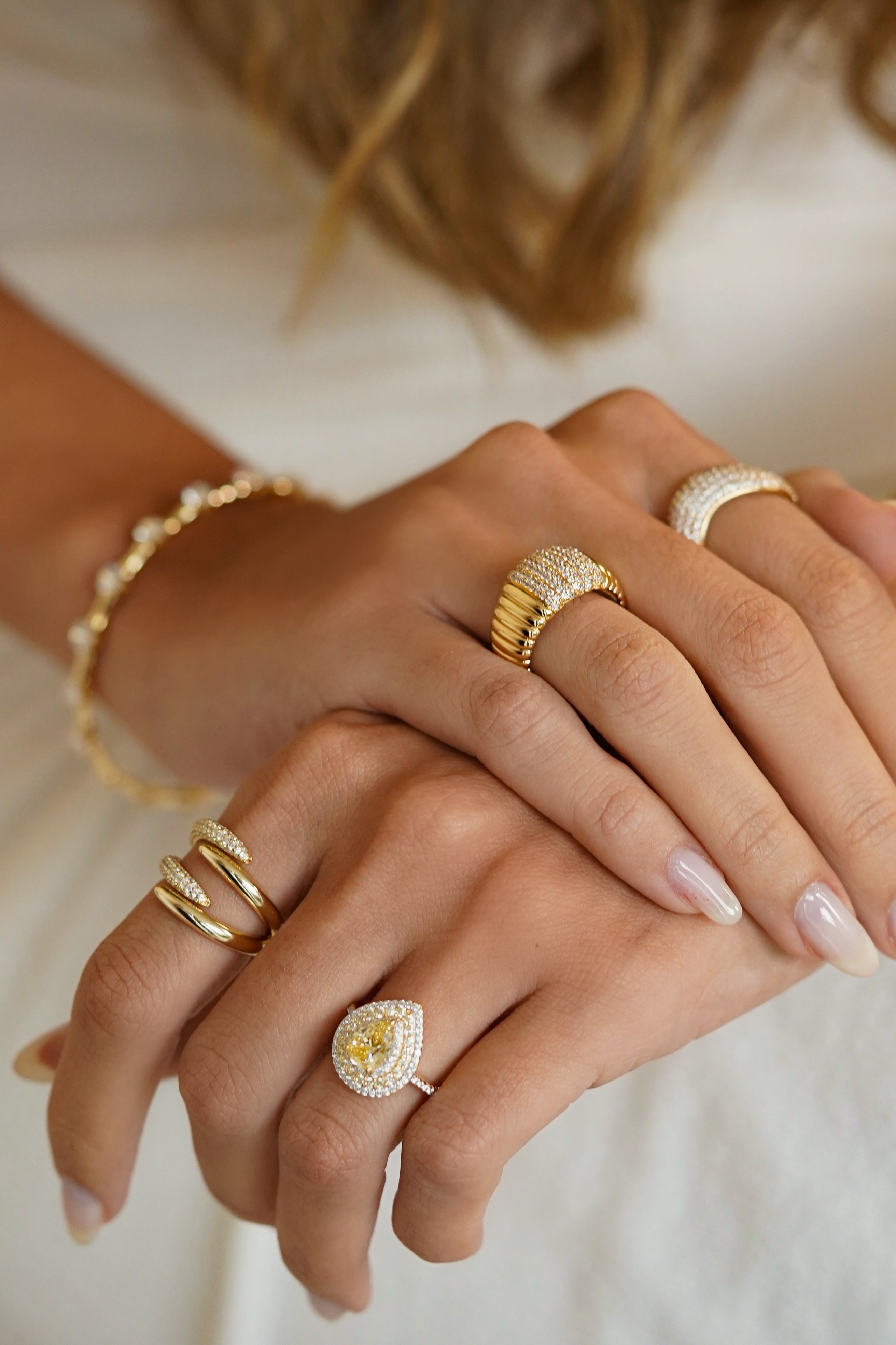 Anel Astral Luxo Gold