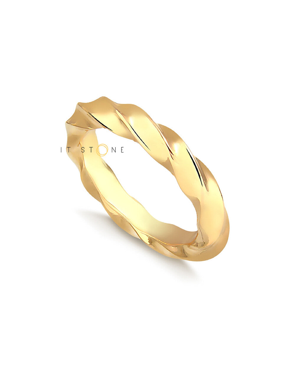 Anel Twisted Gold