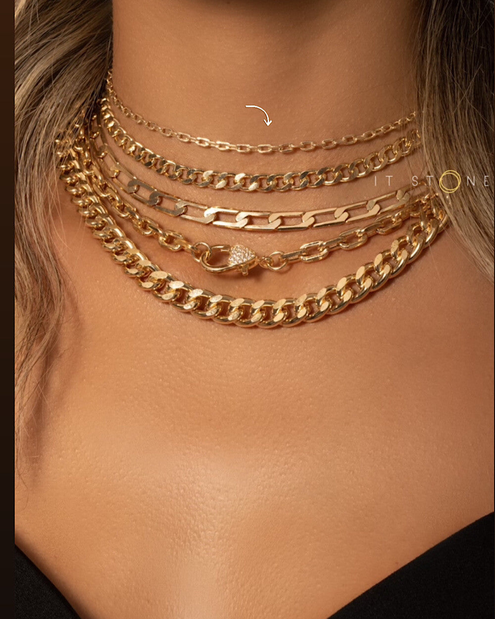 Choker Elos Fine Gold