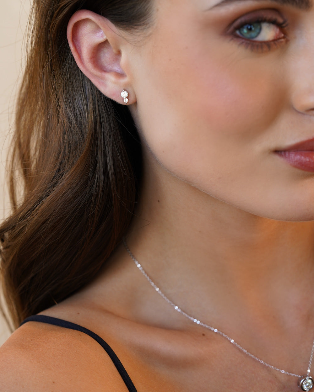 Brinco Pure Glow Moissanite