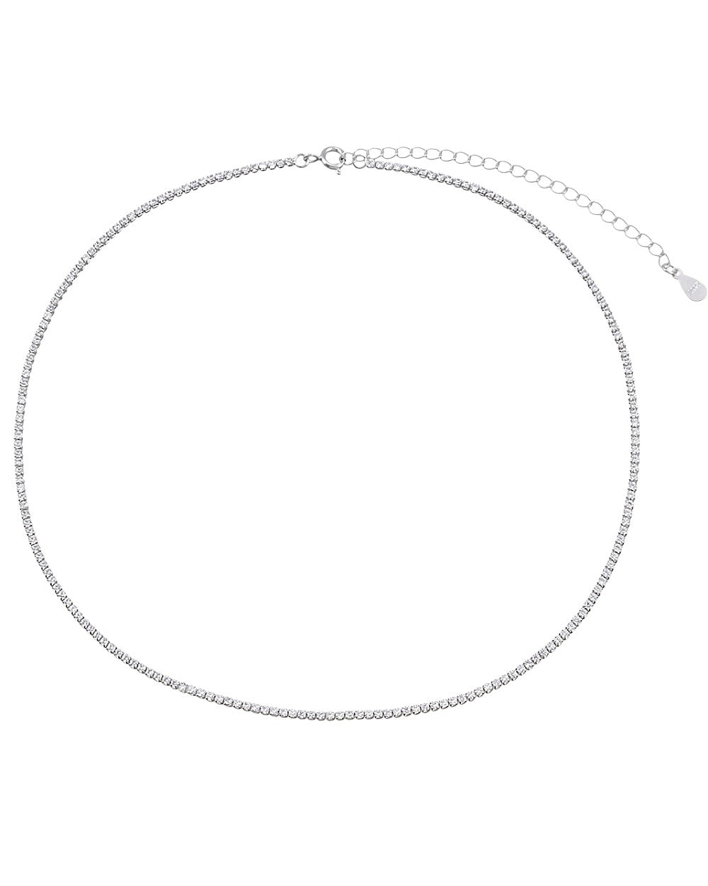 Choker Riviera Prata Luxo