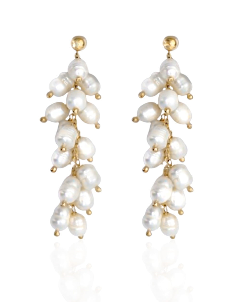 Brinco Boucles Pearls