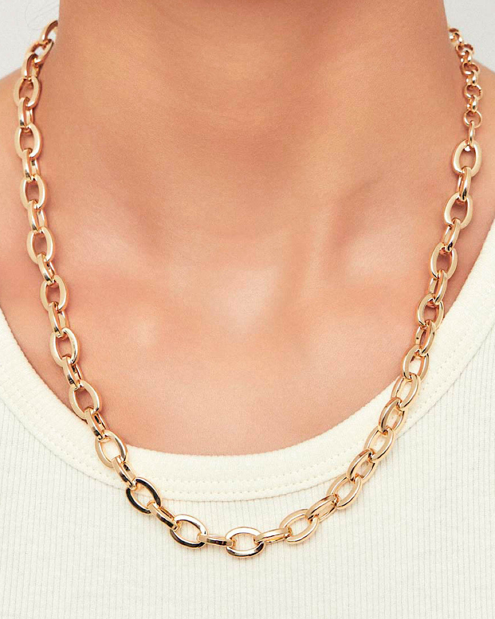 Colar Chain Fecho Boia