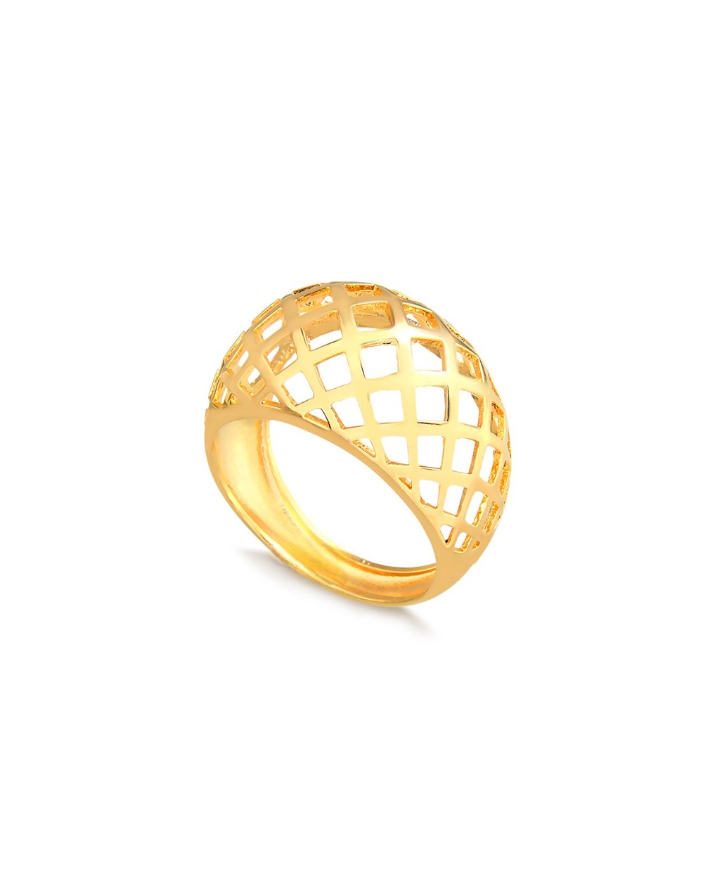 Anel Renda Vazado Gold