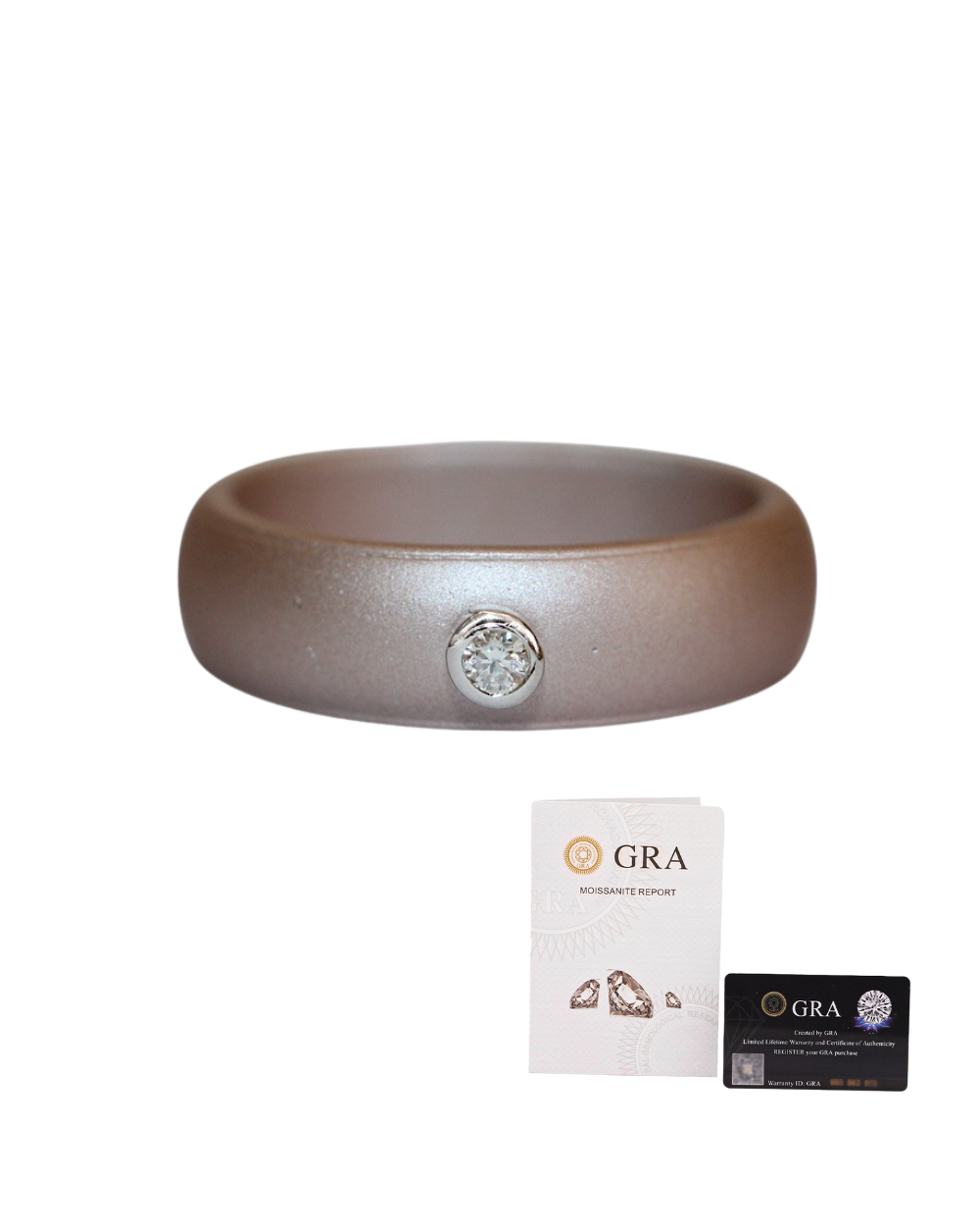 Anel Active Moissanite Rosé