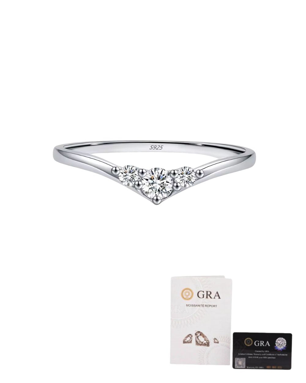 Anel Francesca Moissanite