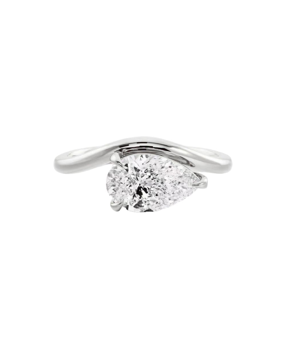 Anel Gota Silhouette luxo