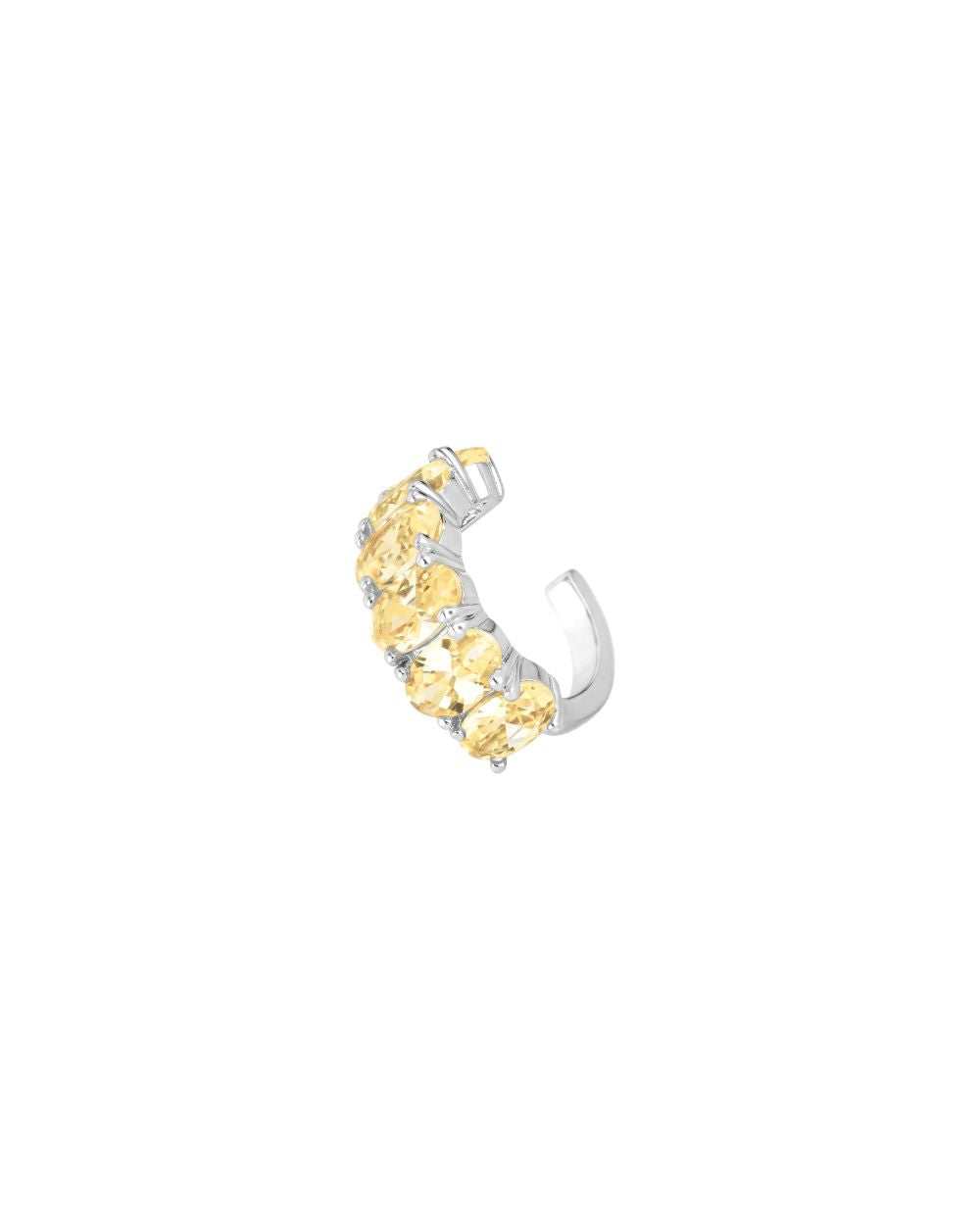 Piercing Falso Pedras Fancy Yellow (unidade)
