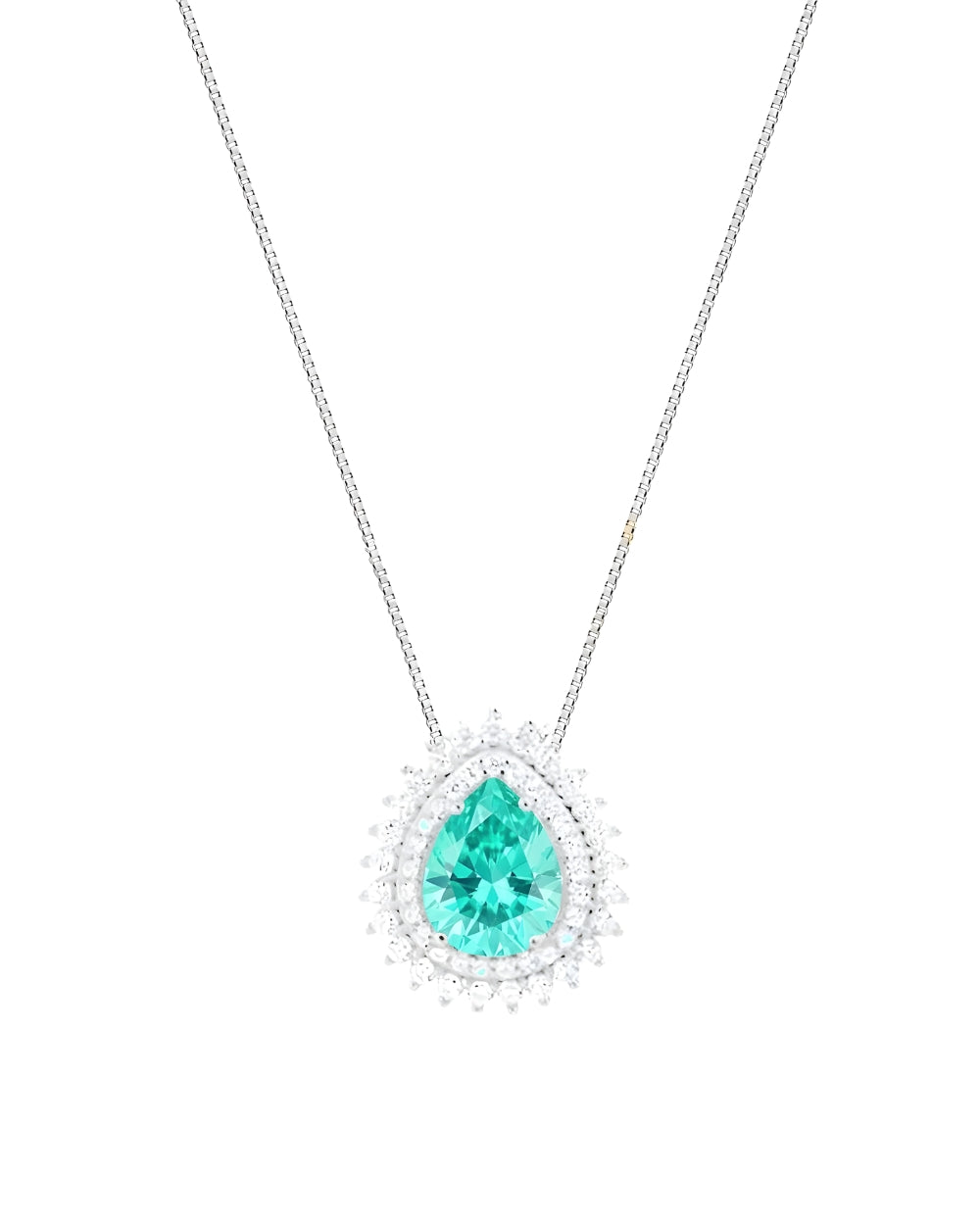 Colar Gota Unique Esmeralda Colombiana Fusion