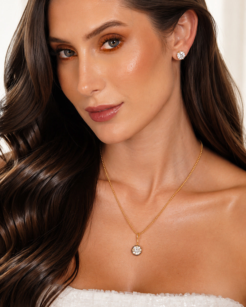 Colar Skyllar Moissanite 4ct