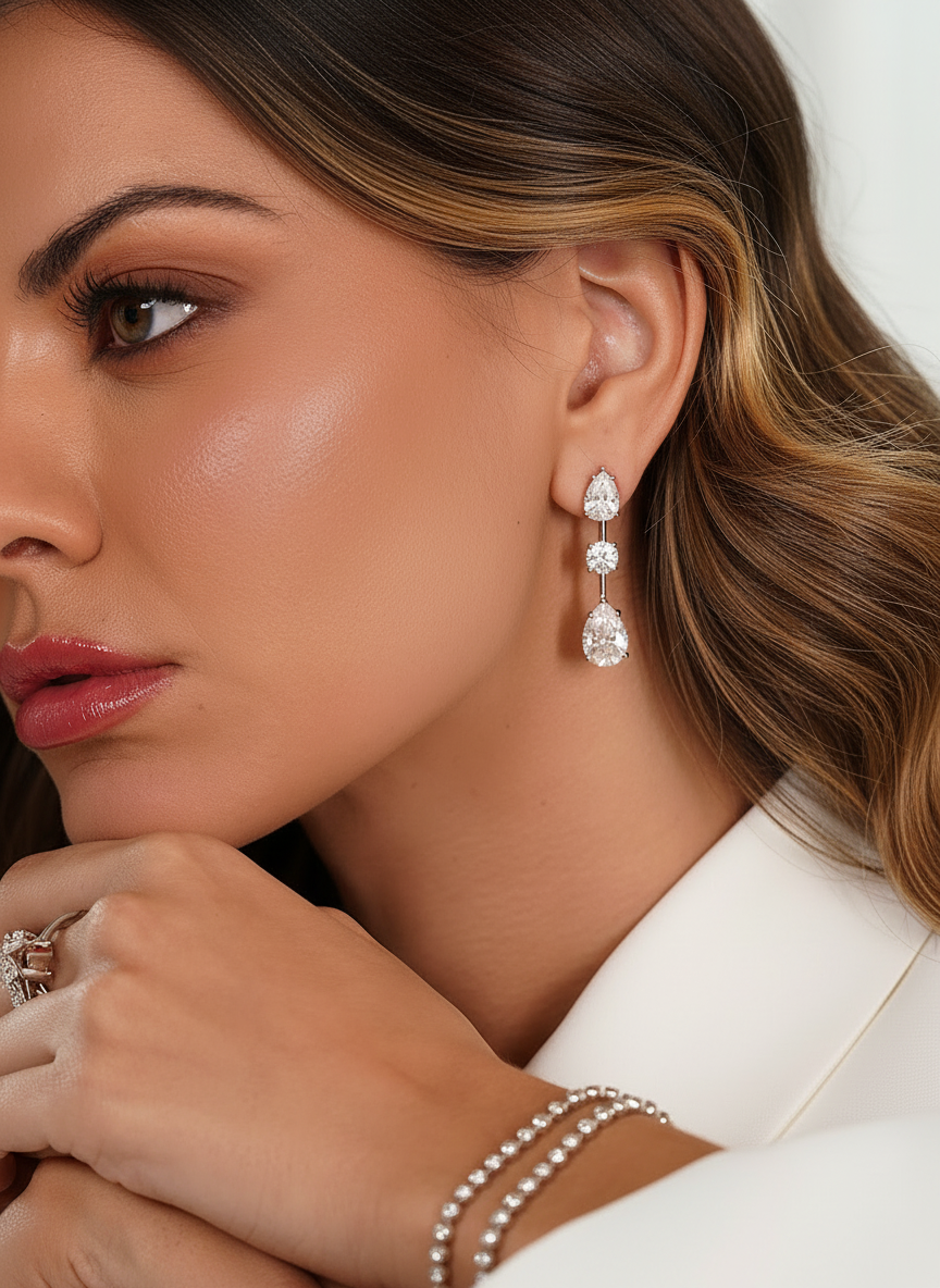 Brinco Nahara Moissanite 8ct