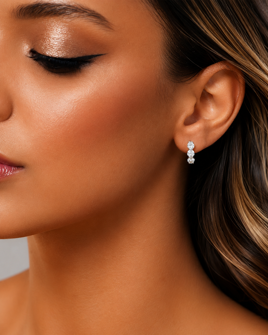 Argolinha Sky Moissanite