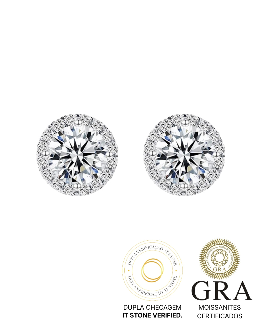Brinco Pryanka Moissanite 0.8ct