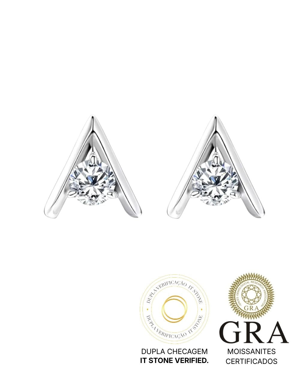 Brinco New Hyde Moissanite