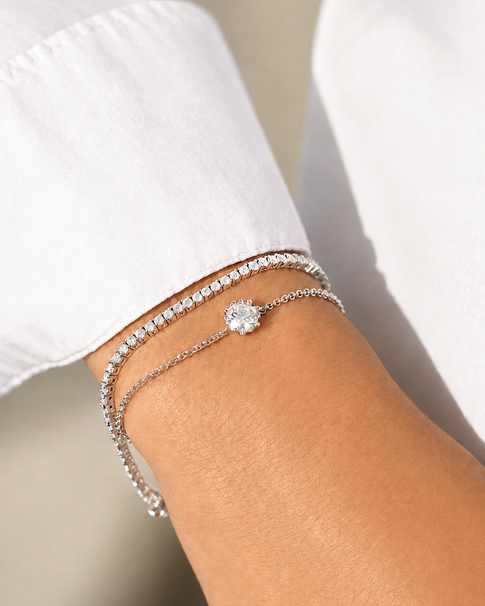 Pulseira Bright Moissanite 1ct - IT Stone Semijoias