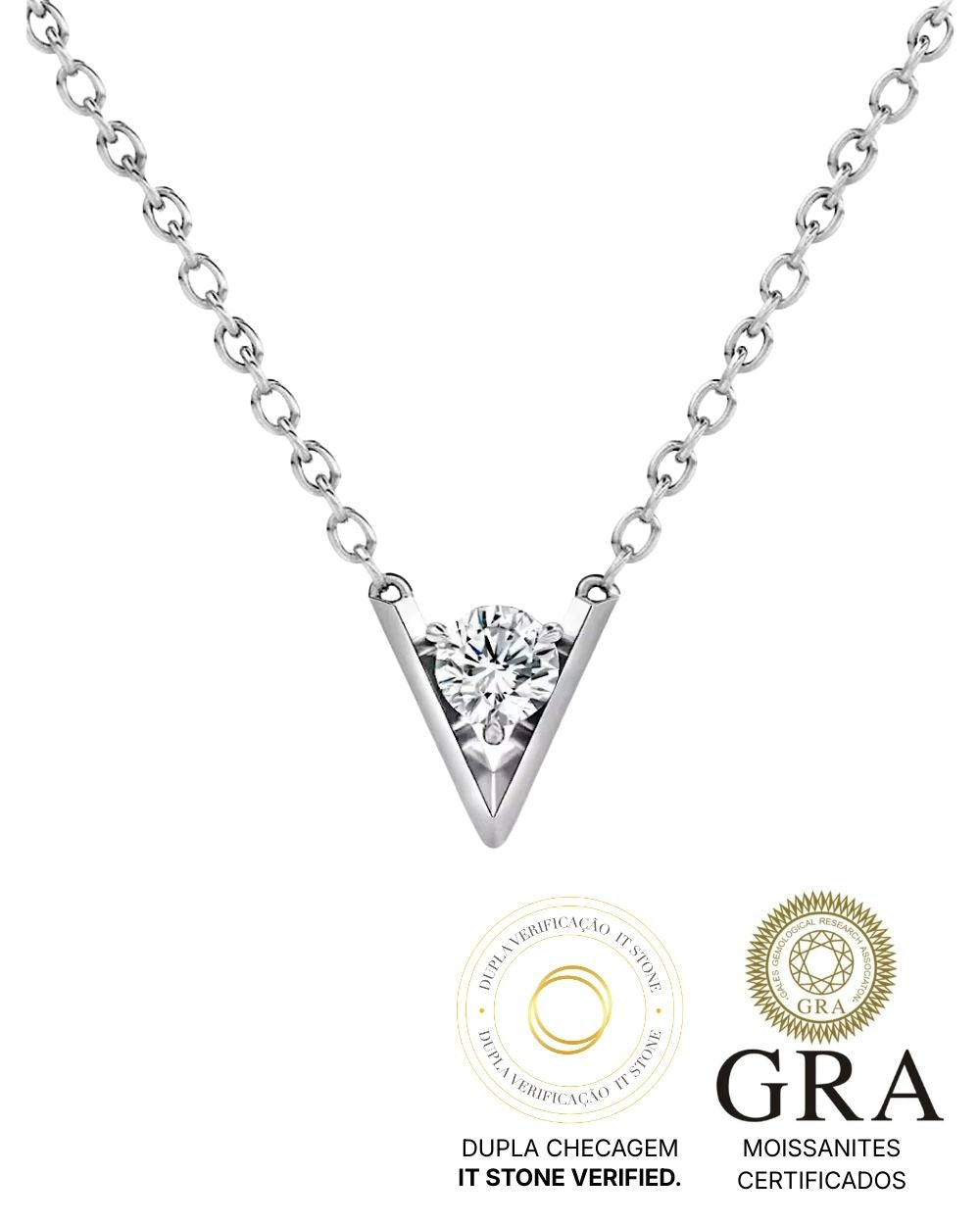 Colar New Hyde Moissanite