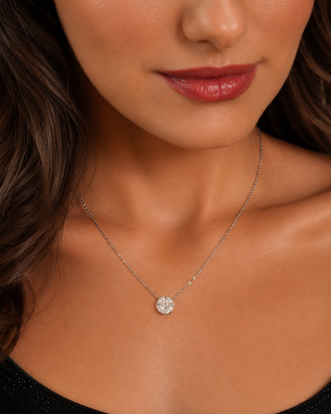 Colar Illusion Moissanite