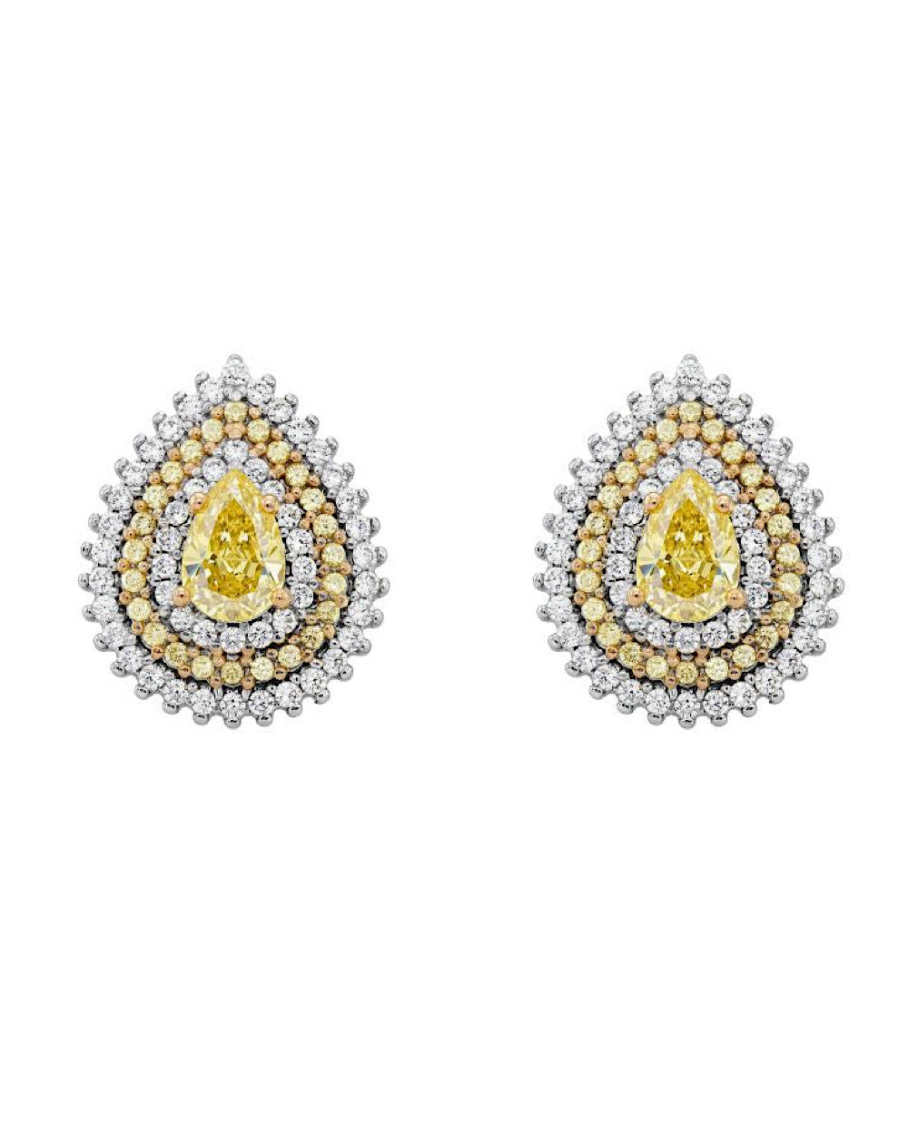 Brinco Gota Windsor Fancy Yellow