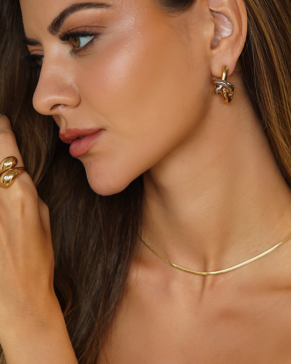 Brinco Twist Mix Metals