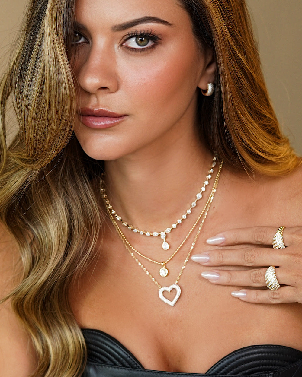 Colar Coração Love Gold